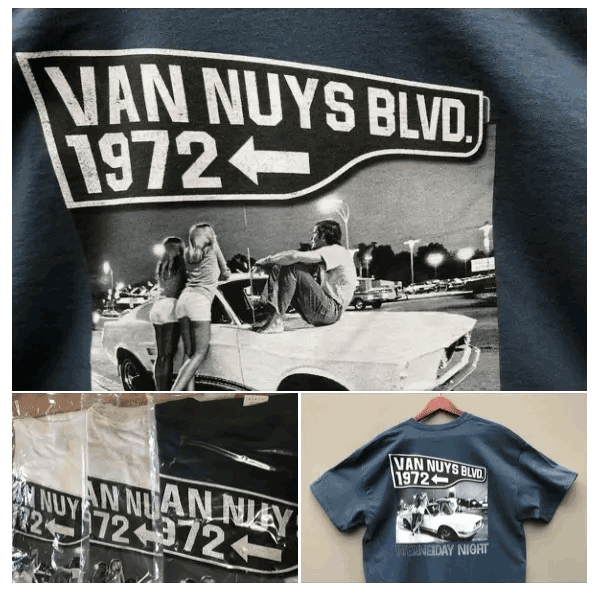Richard McCloskey; Rick Mack; Van Nuys 1972 T-shirt